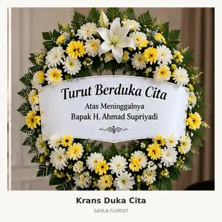 Krans Bunga Duka Konawe Selatan